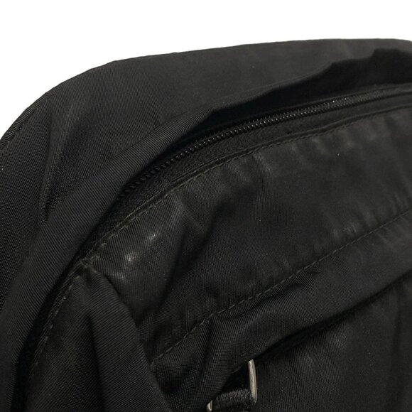 Auth PRADA - Black Nylon Backpack - Picture 13 of 16